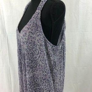 Anthropologie Poly Metallic Top